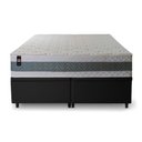 Ver imagem 5 de Conjunto Box Baú Queen Oxford Preto 158x198x74 Espuma D33