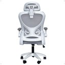 Ver imagem 5 de Cadeira Presidente Giratória Assento Confortável Apoio Braços Estofado Office Escritório - Rpm