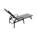 Ver imagem 4 de Espreguiçadeira Premium para Piscina Grafite em Tela Sling Rm Decor