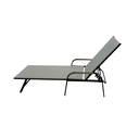 Ver imagem 3 de Espreguiçadeira Premium para Piscina Grafite em Tela Sling Rm Decor