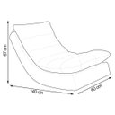 Ver imagem 7 de Kit 2 Poltronas com Leve Balanço Bouclé Premium de Luxo Balance para Sala Quarto Área de Leitura Con