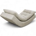 Ver imagem 6 de Kit 2 Poltronas com Leve Balanço Bouclé Premium de Luxo Balance para Sala Quarto Área de Leitura Con