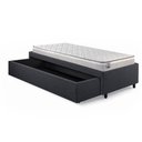Ver mais imagens de Base Box Cama Solteirão Sapateira Linho Bege e Colchão Hanover Inducol 96x203