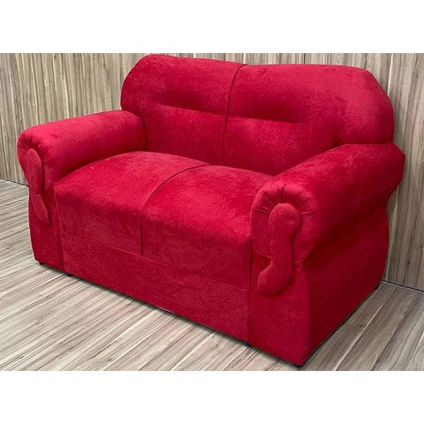 Sofá 2 e 3 Lugares Vermelho 608 Viena