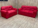 Ver imagem 3 de Sofá 2 e 3 Lugares Vermelho 608 Viena