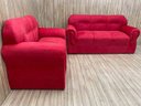 Ver imagem 2 de Sofá 2 e 3 Lugares Vermelho 608 Viena