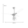Ventilador de Teto 110V Lestia Tron - 4