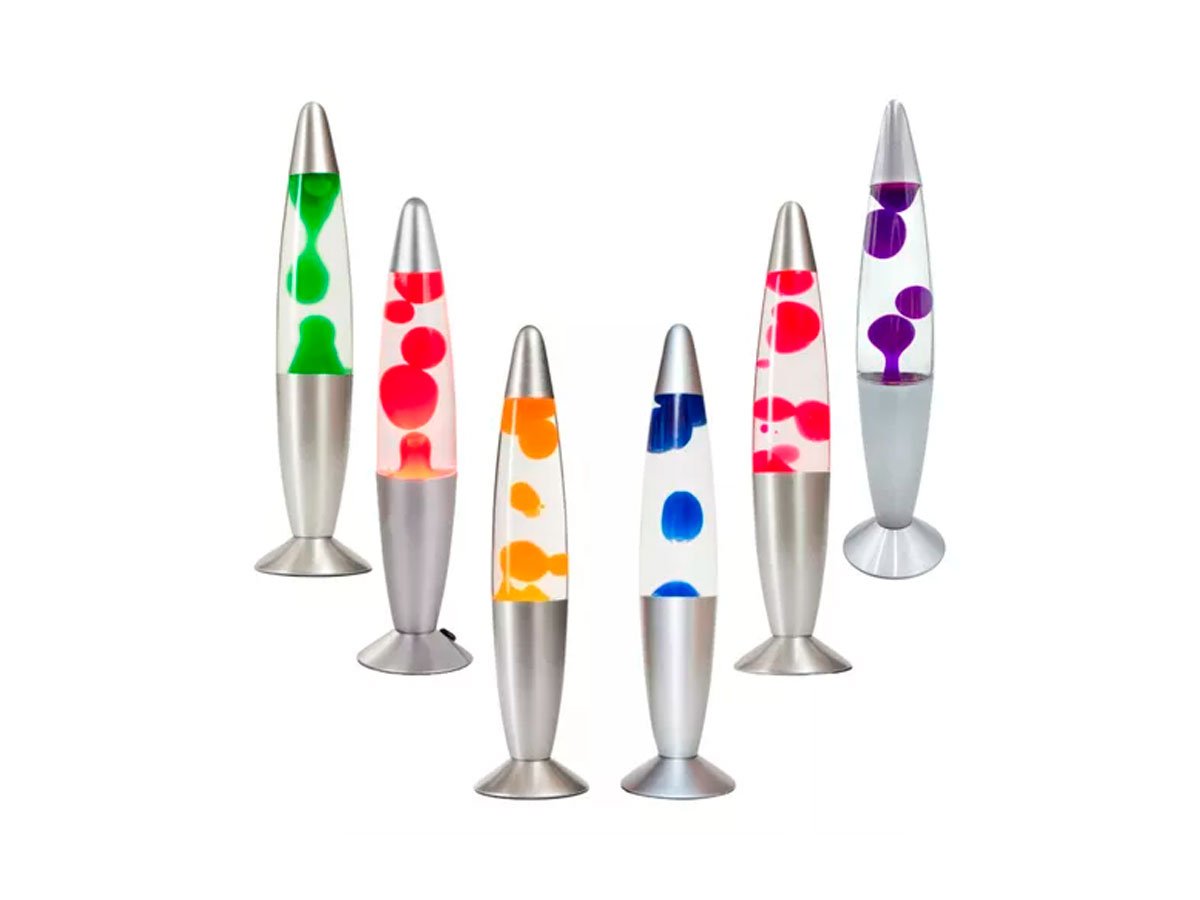 Luminária Abajur de Mesa Decorativo Retrô Lava Lamp 34cm para Sala Quarto Escritório 220v:roxo