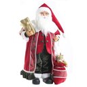 Ver imagem 1 de Boneco de Papai Noel Natal em Pé Vermelho e Verde 60cm