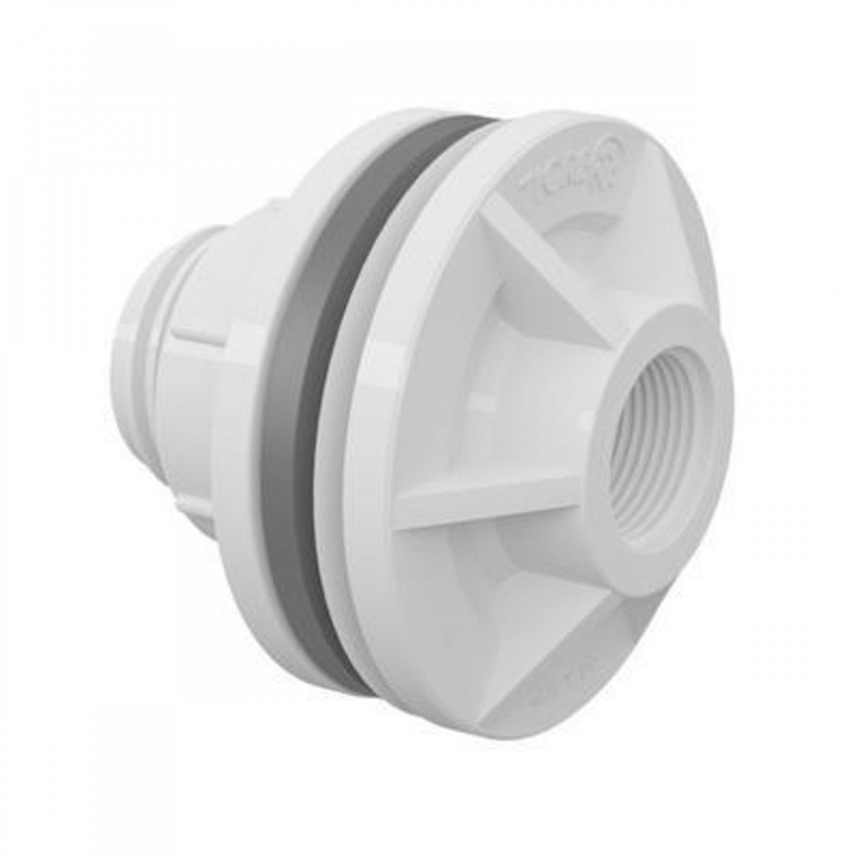 Roscável Adaptador com ANEL para Caixa D´água - 1 POL Tigre - 2