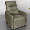 Ver imagem 1 de Poltrona Reclinável do Papai Neiva Suede Cappuccino