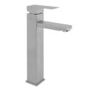 Ver imagem 1 de Misturador Monocomando de Banheiro Quadrado Bica Alta 204 Inox Escovado