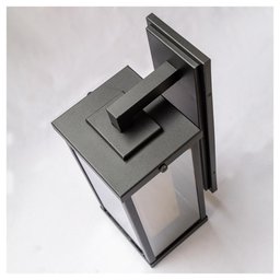 Arandela Aluminio Reflex P Vidro Ambar - 9