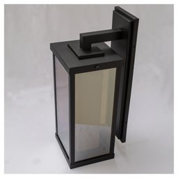 Arandela Aluminio Reflex P Vidro Ambar - 10