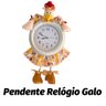 Guirlanda Pet Relógio de Parede Galo Galinha Comprecommiro - 2