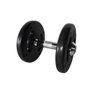 Dumbbell Injetado com Pegada Cromada Academia Fitness 12kg - 2