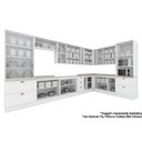 Ver imagem 3 de Cozinha Modulada Henn Americana 19 Peças (6aéreos+6balcões+2paneleiros+5complementos) C5p56