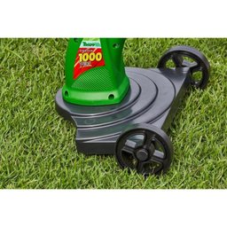 Adaptador Com Rodas Para Aparador De Grama Roda Preta - 4