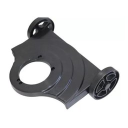 Adaptador Com Rodas Para Aparador De Grama Roda Preta - 2