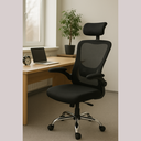 Ver imagem 4 de Kit 2 Cadeiras Escritório Presidente Giratória Ergonômica Mesh Ultra Comfort Pro 2 Un