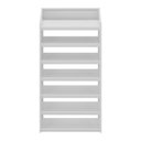 Ver imagem 6 de Sapateira Vertical 67cm com 7 Prateleiras Multimóveis Cr35252 Branco
