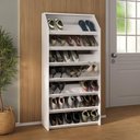 Ver imagem 2 de Sapateira Vertical 67cm com 7 Prateleiras Multimóveis Cr35252 Branco