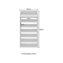 Ver imagem 4 de Sapateira Vertical 67cm com 7 Prateleiras Multimóveis Cr35252 Branco