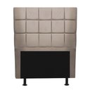 Ver imagem 3 de Kit Cabeceira + Calçadeira Baú Espanha 100cm Solteiro para Cama Box Corino Bege - Gat Magazine