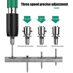 Pistola Finca Pino Prego Rebite para Drywall Gesso e Outros - 5