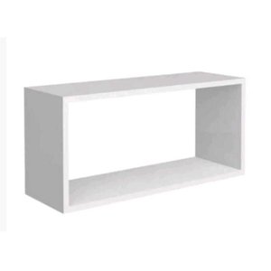 Nicho 90x30x15 Retangular Grande 100% Mdf Sala Quarto Cozinha