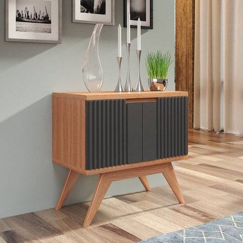 Aparador Decorativo Berton Onix 0,80cm