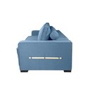 Ver imagem 5 de Sofá Retrátil e Reclinável 2.10m Estilo Estofados - Chayene com Softgel D33 Linho"azul"