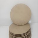 Ver imagem 3 de Kit 10 Cake Board 20cm Tabuleiro Bolo em Mdf 3mm Redondo