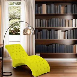 Espreguiçadeira Recamier Divã para Sala e Clínica Ateliê do Conforto Espreguiçadeira Recamier Divã S - 2