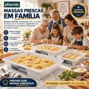 Ver imagem 4 de Kit 3 Bandeja Retangular Multiuso Plasvale 17,7,2 Lts Branca