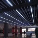 Ver imagem 5 de Perfil Alumínio Embutir Led Gesso Marcenaria Slim Preto 2m Woodglass Embutir preto 2m