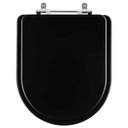 Ver imagem 1 de Tampa de Privada em Mdf San Remo Preto para Bacia Hervy