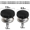 Ver imagem 5 de Espalhador + Queimador Peças Fogão 4 Bocas Esmaltec Veneza/ Bali/ Ágata/ Munique/ Caribe