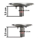 Ver imagem 4 de Espalhador + Queimador Peças Fogão 4 Bocas Esmaltec Veneza/ Bali/ Ágata/ Munique/ Caribe