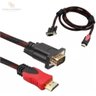 Cabo Hdmi X Vga Sinais Digitais Hdmi Saida de Portas Vga - 2
