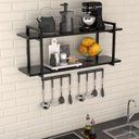 Ver imagem 1 de Nicho Industrial Decorativo para Cozinha 80cm Pp F.gnd