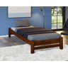 Cama de Solteiro TURCA Madeira Maciça Cor IMBUIA - 1