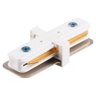 Conector Emenda Eletrificado Reta para Trilho Branca - 1