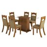 Mesa de Jantar com 6 Cadeiras Viero Móveis Prada - 2