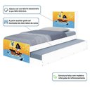 Ver imagem 3 de Bi Cama Juvenil Zap com Cabeceira Pirata