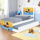 Ver imagem 1 de Bi Cama Juvenil Zap com Cabeceira Pirata