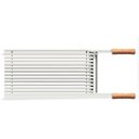 Ver imagem 1 de Grelha Tramontina Churrasco em Aço Inox com Cabo de Madeira Natural 50x41 Cm