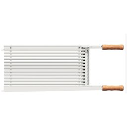 Grelha Tramontina Churrasco em Aço Inox com Cabo de Madeira Natural 50x41 Cm - 1