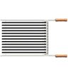 Grelha Tramontina Churrasco em Aço Inox com Cabo de Madeira Natural 50x41 Cm - 2