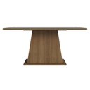 Ver imagem 4 de Mesa de Jantar Retangular Tampo de Madeira Rustic/Cinza 5364 Madesa
